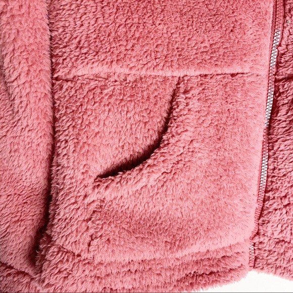 Free Country Plush faux fur jacket pink large - Picture 4 of 8